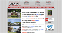 Desktop Screenshot of physicaltherapypros.com